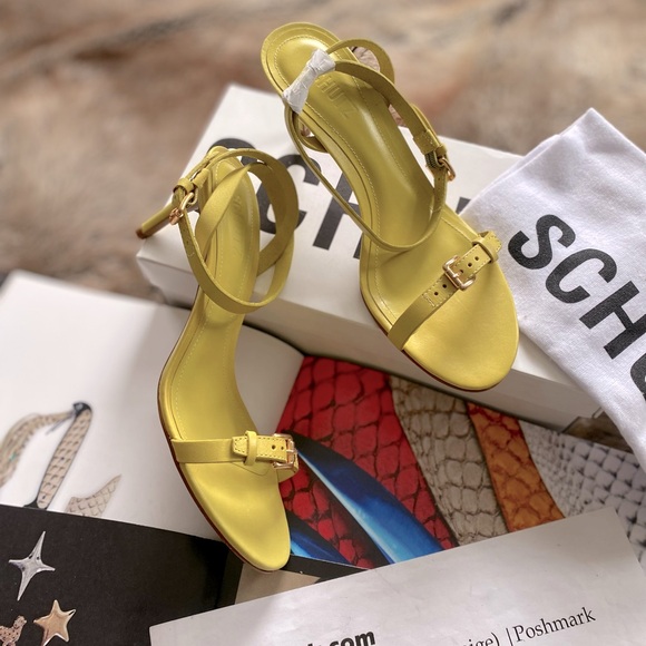 Schutz Aurora Mid Stiletto Heels - Picture 9 of 16